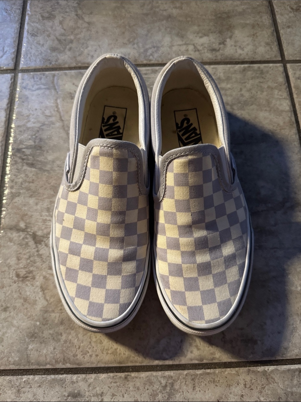 Vans Checkerboard Slip-On Sneakers